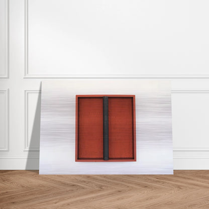 Untitled 101 Spring Street - 1962 - Donald Judd Brushed Aluminum Print - 70x100 cm / 28x40 inches | Donald Judd Aluminum Print | Donald Judd Prints