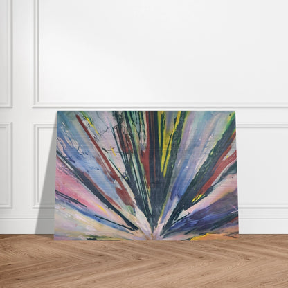 Stand - Sam Gilliam Brushed Aluminum Print - 70x100 cm / 28x40 inches | Sam Gilliam Aluminum Print | Sam Gilliam Prints