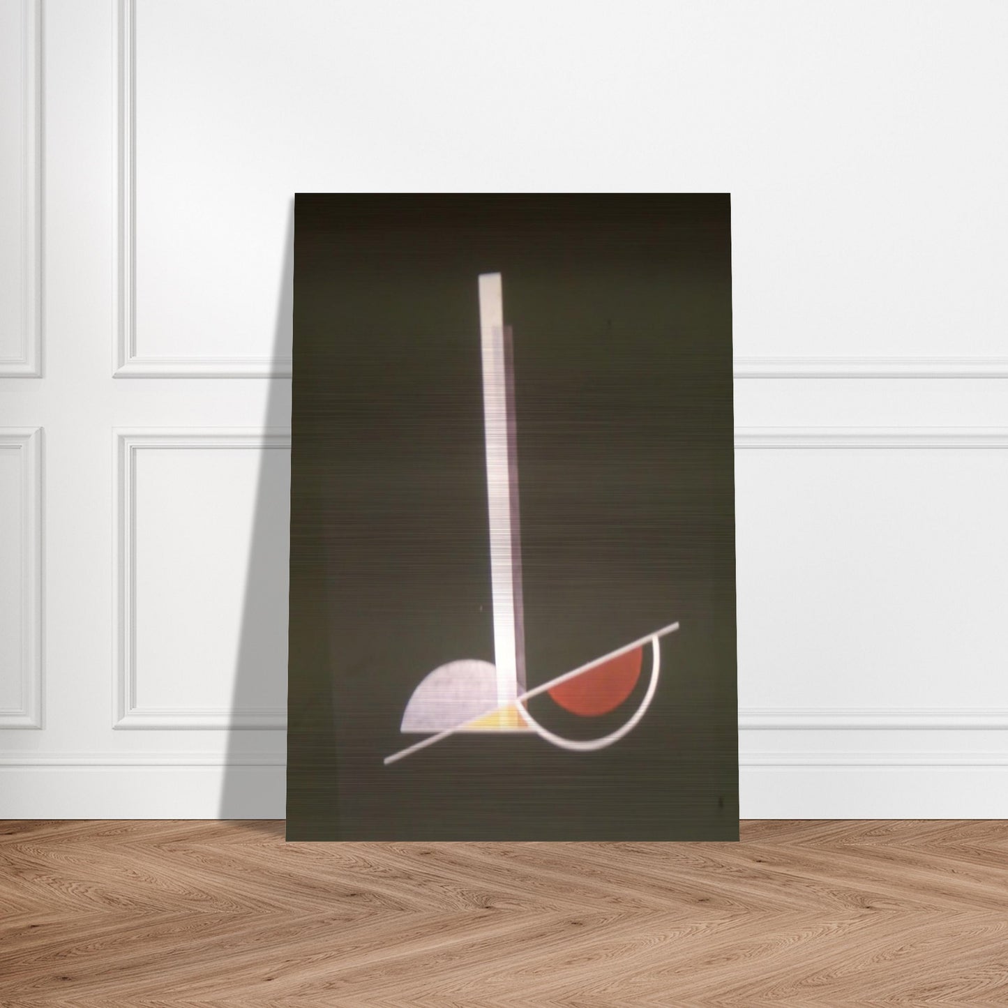 Composition K IV - Laszlo Moholy-Nagy Brushed Aluminum Print - 70x100 cm / 28x40 inches | Laszlo Moholy-Nagy Aluminum Print | Laszlo Moholy-Nagy Prints