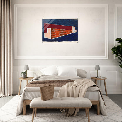 ABSTRACT 1940 - Josef Albers Acrylic Print - 70x100 cm / 28x40″ inches