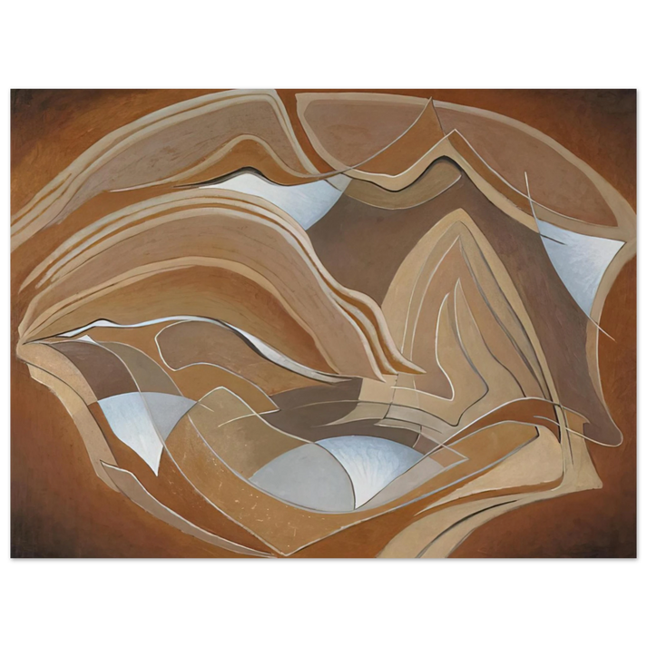 Lawren Harris - Nature Rhythms - 1950  75x100 cm / 30x40inches Fine Art Poster