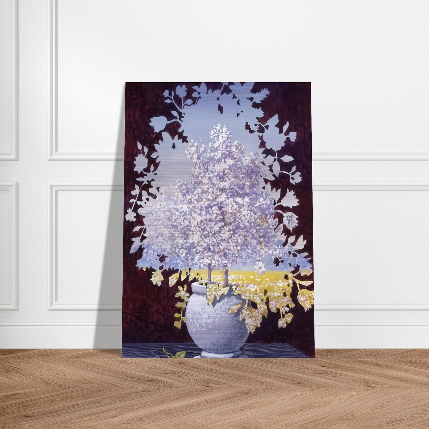 THE FLASH 1959 - Rene Magritte Brushed Aluminum Print - 70x100 cm / 28x40 inches | Rene Magritte Aluminum Print | Rene Magritte Prints