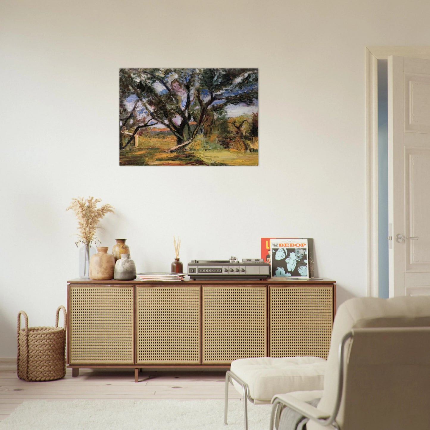 THE OLIVE TREE - Henri Matisse Brushed Aluminum Print - 70x100 cm / 28x40 inches | Henri Matisse Aluminum Print | Henri Matisse Prints
