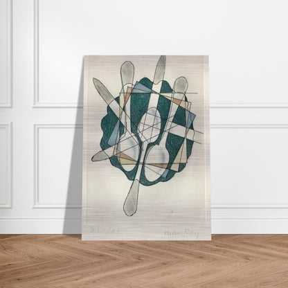 ELECTRO MAGIE - Man Ray Brushed Aluminum Print - 70x100 cm / 28x40 inches | Man Ray Aluminum Print | Man Ray Prints