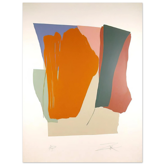 Larry Zox - Untitled 8 - 1979  75x100 cm / 30x40inches Fine Art Poster
