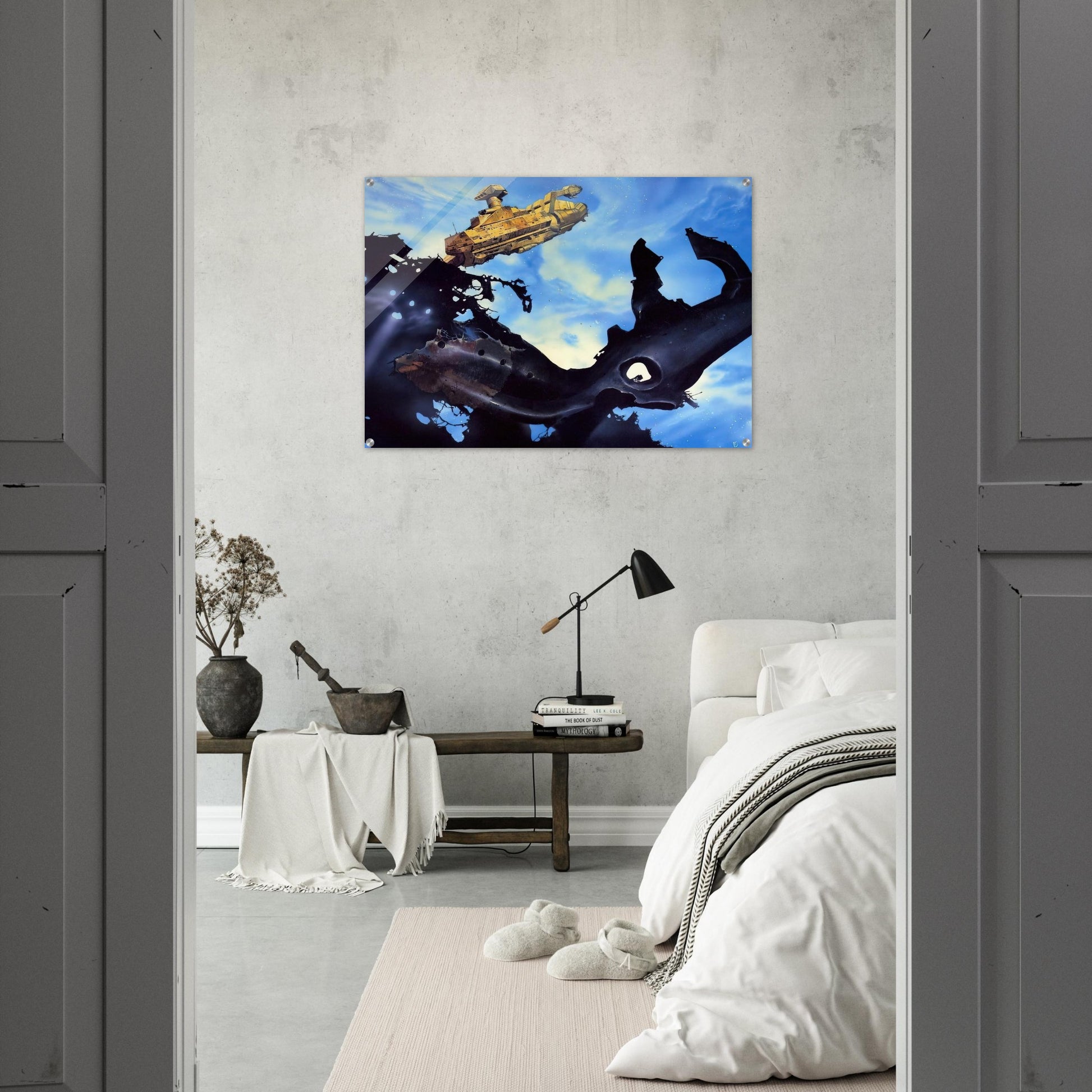Chris Foss - Chris Foss Acrylic Print - 70x100 cm / 28x40″ inches | Chris Foss Wall Art | Chris Foss Prints