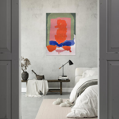 Small's Paradise, 1964- - Helen Frankenthaler Brushed Aluminum Print - 70x100 cm / 28x40 inches | Helen Frankenthaler Aluminum Print | Helen Frankenthaler Prints