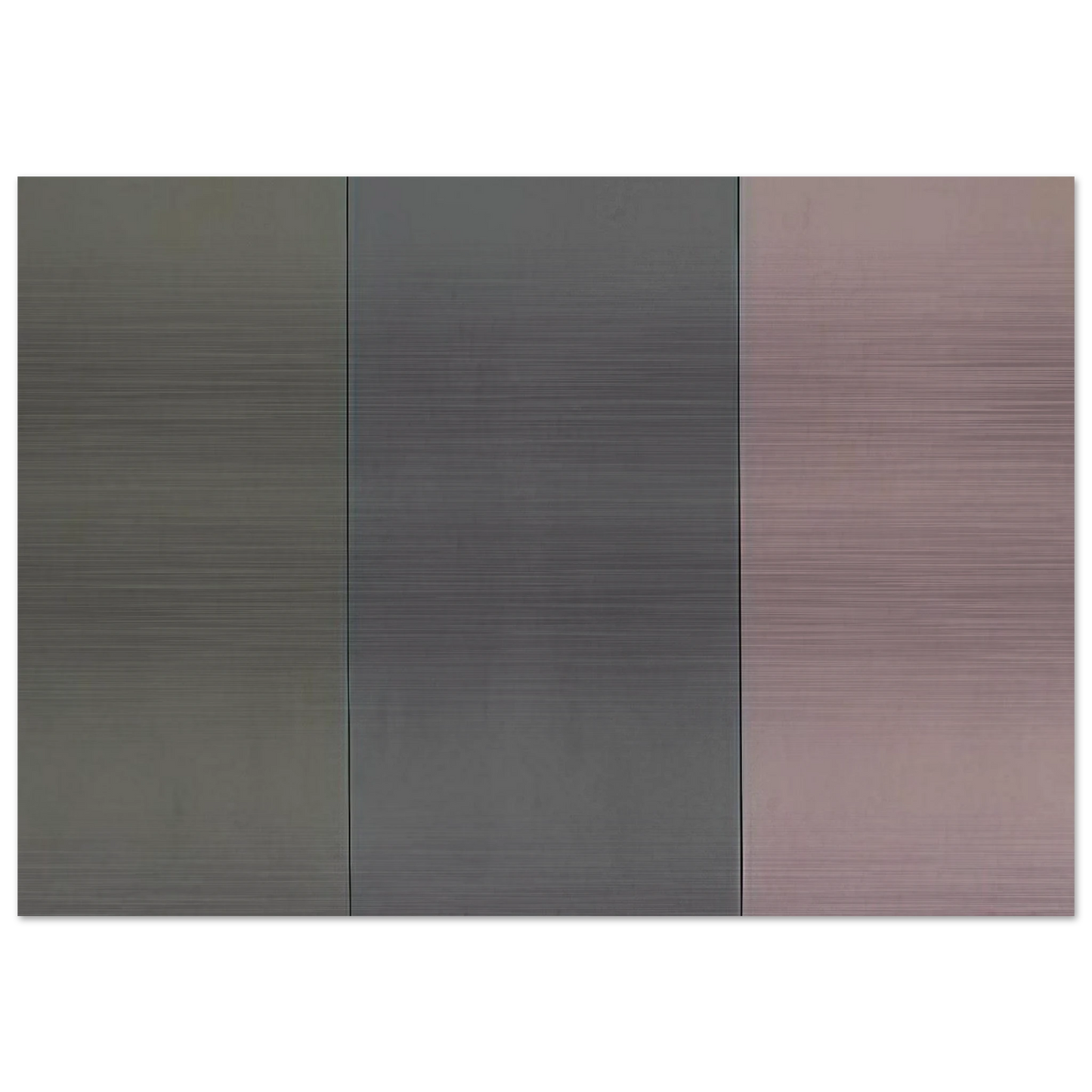 D'après la Marquise de la Solana - 1969 - Brice Marden Brushed Aluminum Print - 70x100 cm / 28x40 inches | Brice Marden Aluminum Print | Brice Marden Prints