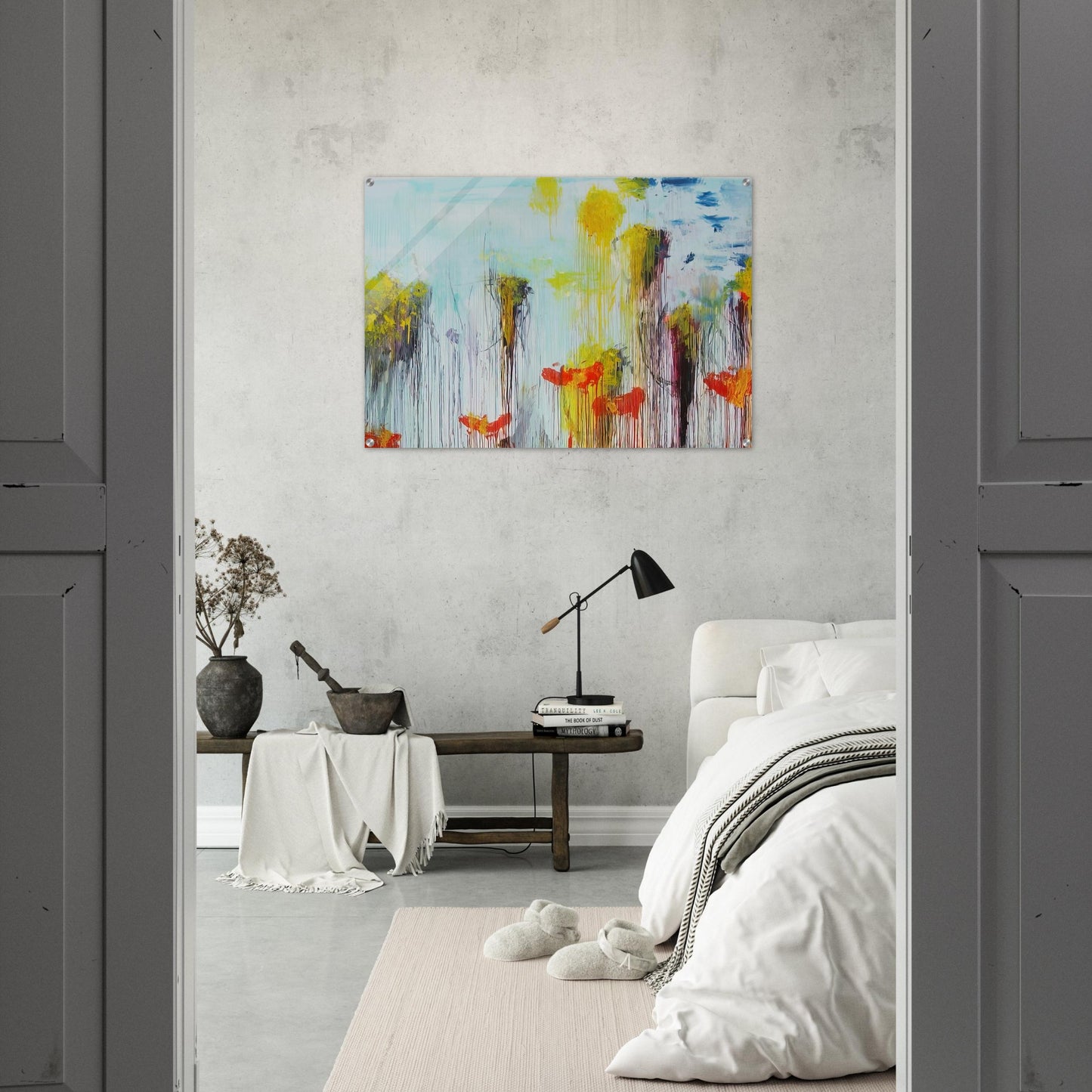 Lepanto, Part VII - Cy Twombly Acrylic Print - 70x100 cm / 28x40″ inches