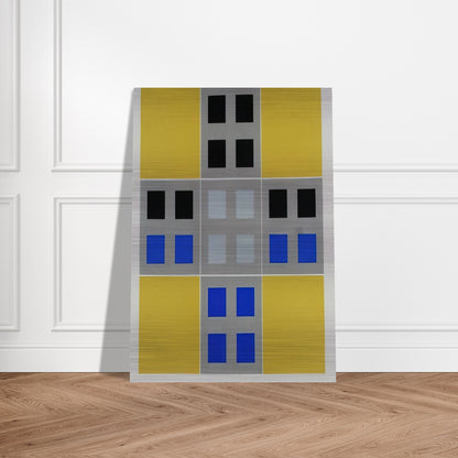 UNTITLED - Jesus Rafael Soto Brushed Aluminum Print - 70x100 cm / 28x40 inches | Jesus Rafael Soto Aluminum Print | Jesus Rafael Soto Prints