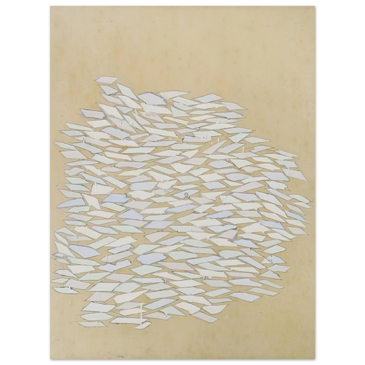 Robert Goodnough - Pastel Statement - 1971  75x100 cm / 30x40inches Fine Art Poster