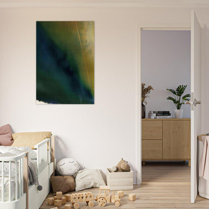 Light Fan - Sam Gilliam Brushed Aluminum Print - 70x100 cm / 28x40 inches | Sam Gilliam Aluminum Print | Sam Gilliam Prints