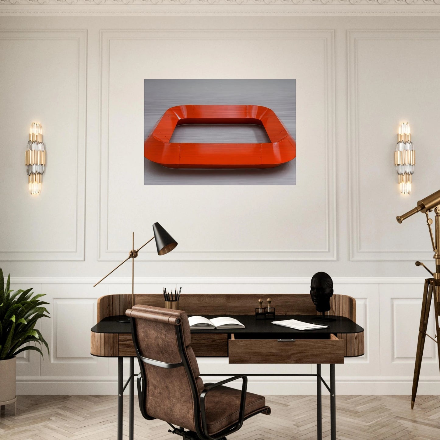 Untitled, July 6, 1964 - 1964 - Donald Judd Brushed Aluminum Print - 70x100 cm / 28x40 inches | Donald Judd Aluminum Print | Donald Judd Prints
