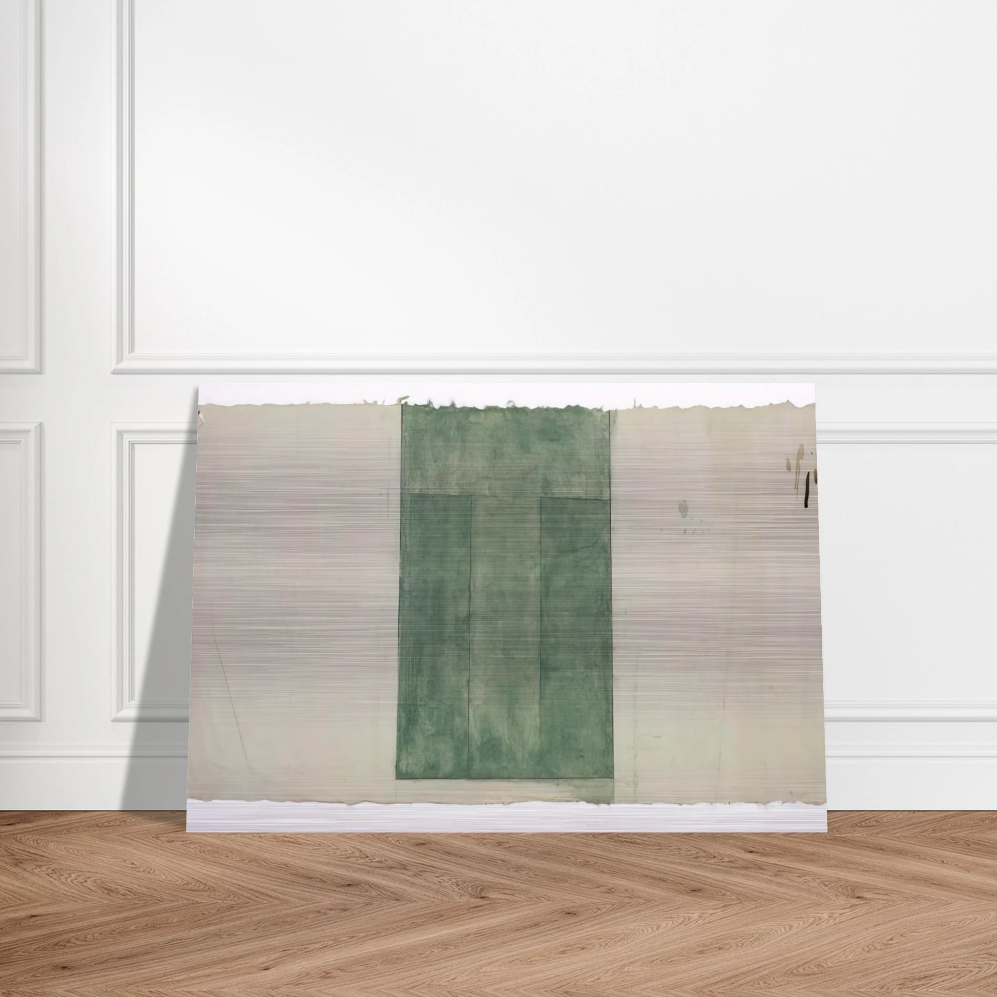 I - 1986 - Brice Marden Brushed Aluminum Print - 70x100 cm / 28x40 inches | Brice Marden Aluminum Print | Brice Marden Prints