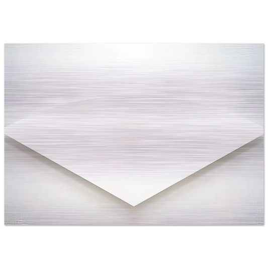 White Curve - Ellsworth Kelly Brushed Aluminum Print - 70x100 cm / 28x40 inches | Ellsworth Kelly Aluminum Print | Ellsworth Kelly Prints