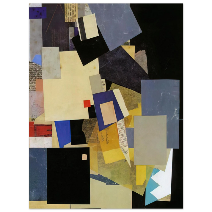 Kurt Schwitters - ELIKAN 1925  75x100 cm / 30x40inches Fine Art Poster