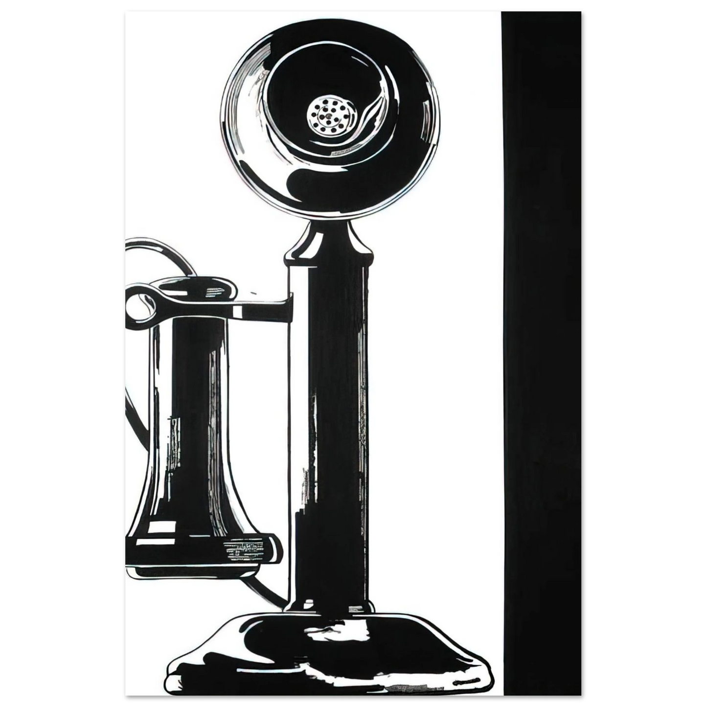 Andy Warhol - Telephone Fine Art Poster