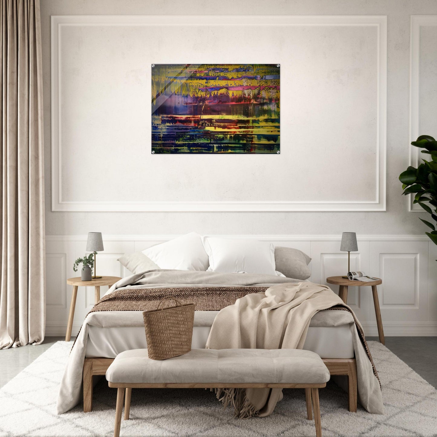 WALLACE BOURNES - Gerhard Richter Acrylic Print - 70x100 cm / 28x40″ inches