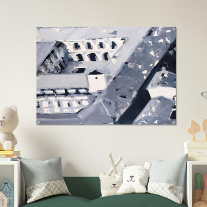 TOWNSCAPE M5 1968 - Gerhard Richter Acrylic Print - 70x100 cm / 28x40″ inches