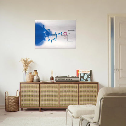 SUN AND SKY 1979 - Victor Pasmore Brushed Aluminum Print - 70x100 cm / 28x40 inches | Victor Pasmore Aluminum Print | Victor Pasmore Prints