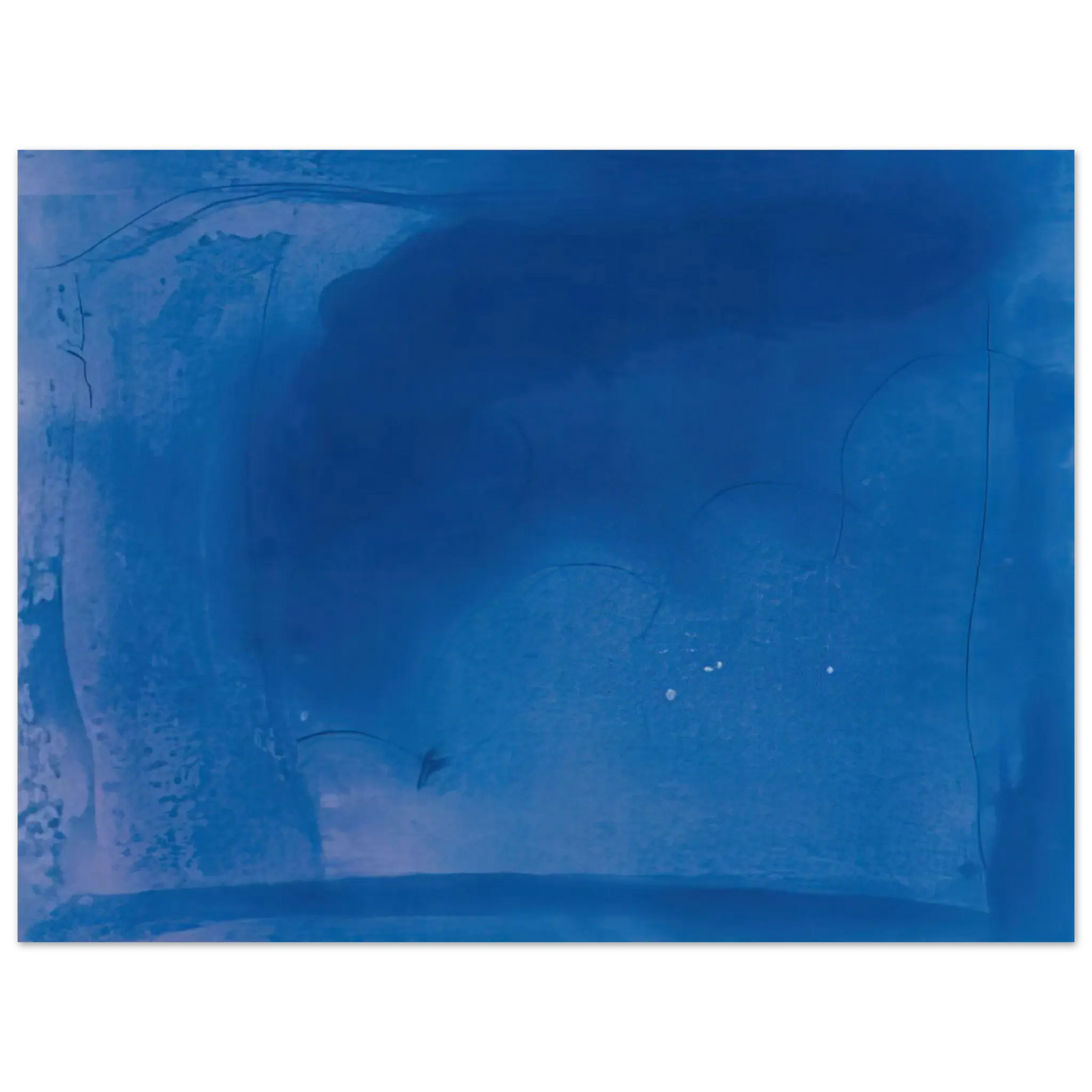 Helen Frankenthaler - Corot s Mark - 1987 Wall art - 27x35 cm / 11x14 Inches - Fine Art Poster - -