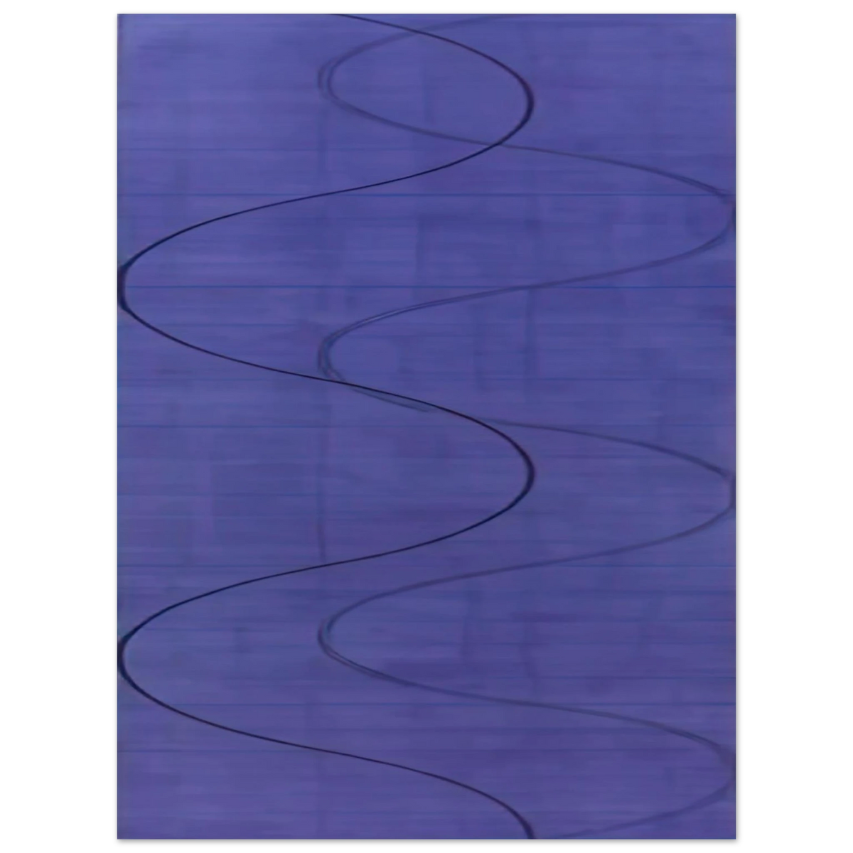 Robert Mangold - COLUMN PAINTING 9 2003  75x100 cm / 30x40inches Fine Art Poster