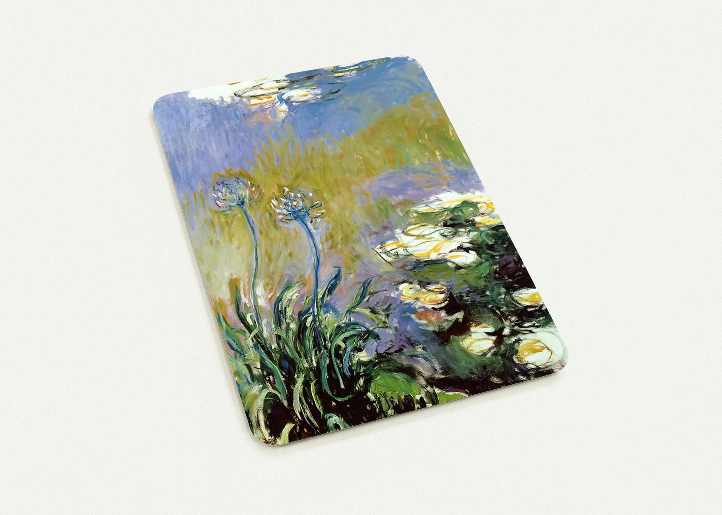 Agapanthus By claude monet Pack of 10 Post Cards | claude monet Post Cards | A6 (10.5 x 14.8 cm) - 4.1 x 5.8 inches
