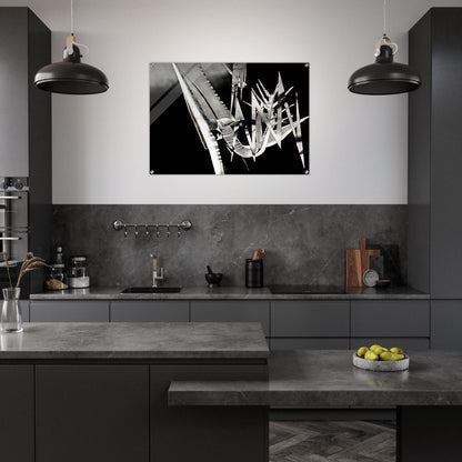 The Prickly Dark - James Rosenquist Acrylic Print - 70x100 cm / 28x40″ inches