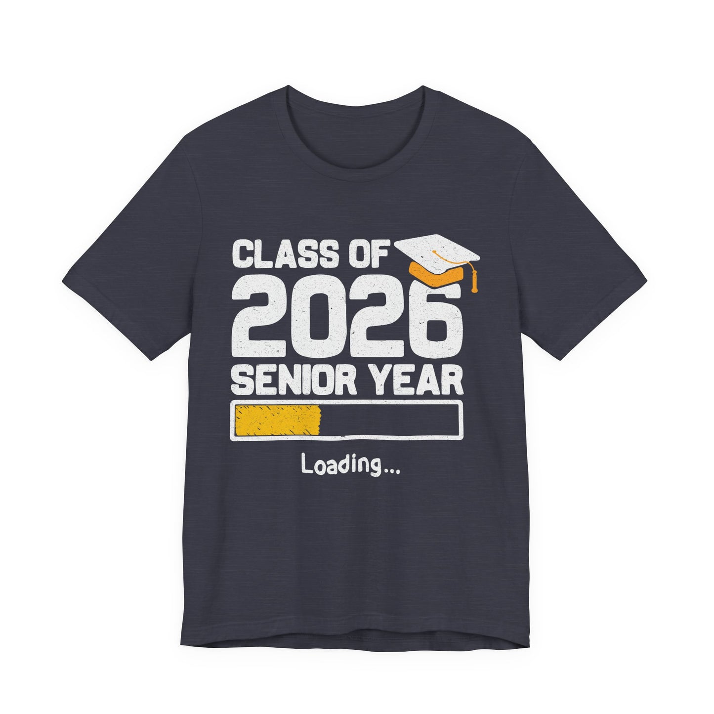 Klas van 2026 Laatstejaars T-shirt, Afstudeershirt, Unisex Afstudeergeschenk, Middelbare School Leerlingen Kleding, College Gebonden T-shirt