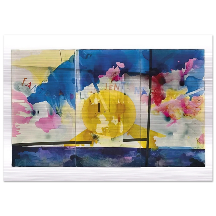 Fantasy of the Natural Patient - 1970 - Mario Schifano Brushed Aluminum Print - 70x100 cm / 28x40 inches | Mario Schifano Aluminum Print | Mario Schifano Prints