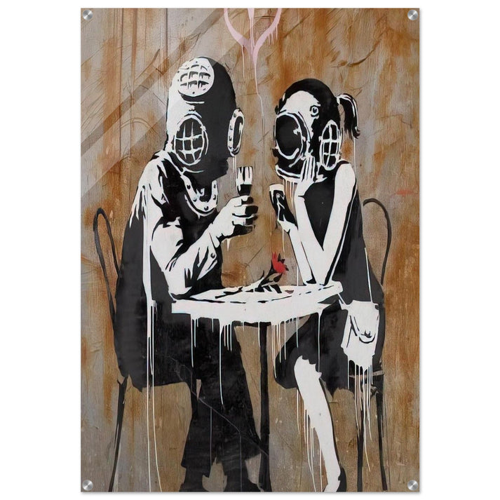 THINK TANK 2003 - Banksy Acrylic Print - 70x100 cm / 28x40″ inches