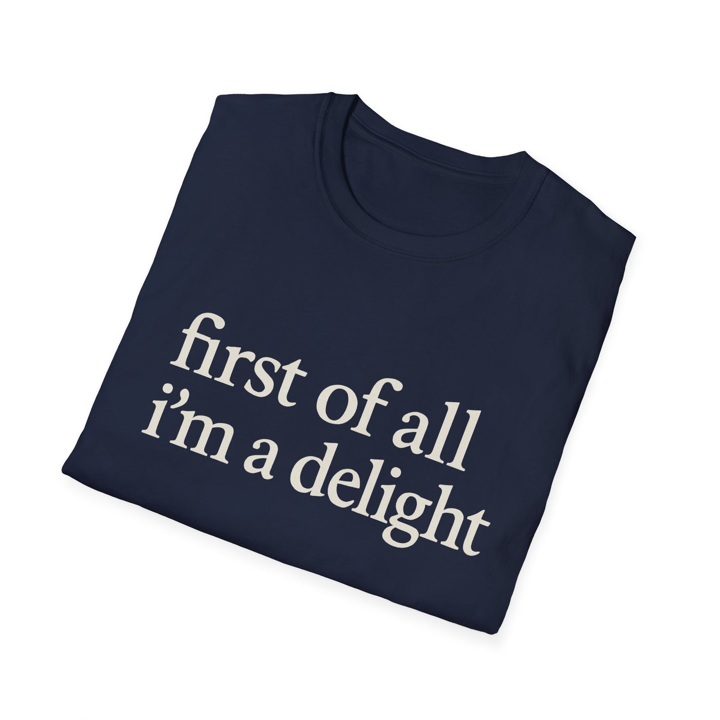 Allereerst ben ik een Leuke Shirt, Grappig Citaat T-shirt voor Vrouwen, Sassy Zegging Trui, Geestig Grafisch Cadeau voor Beste Vriendin