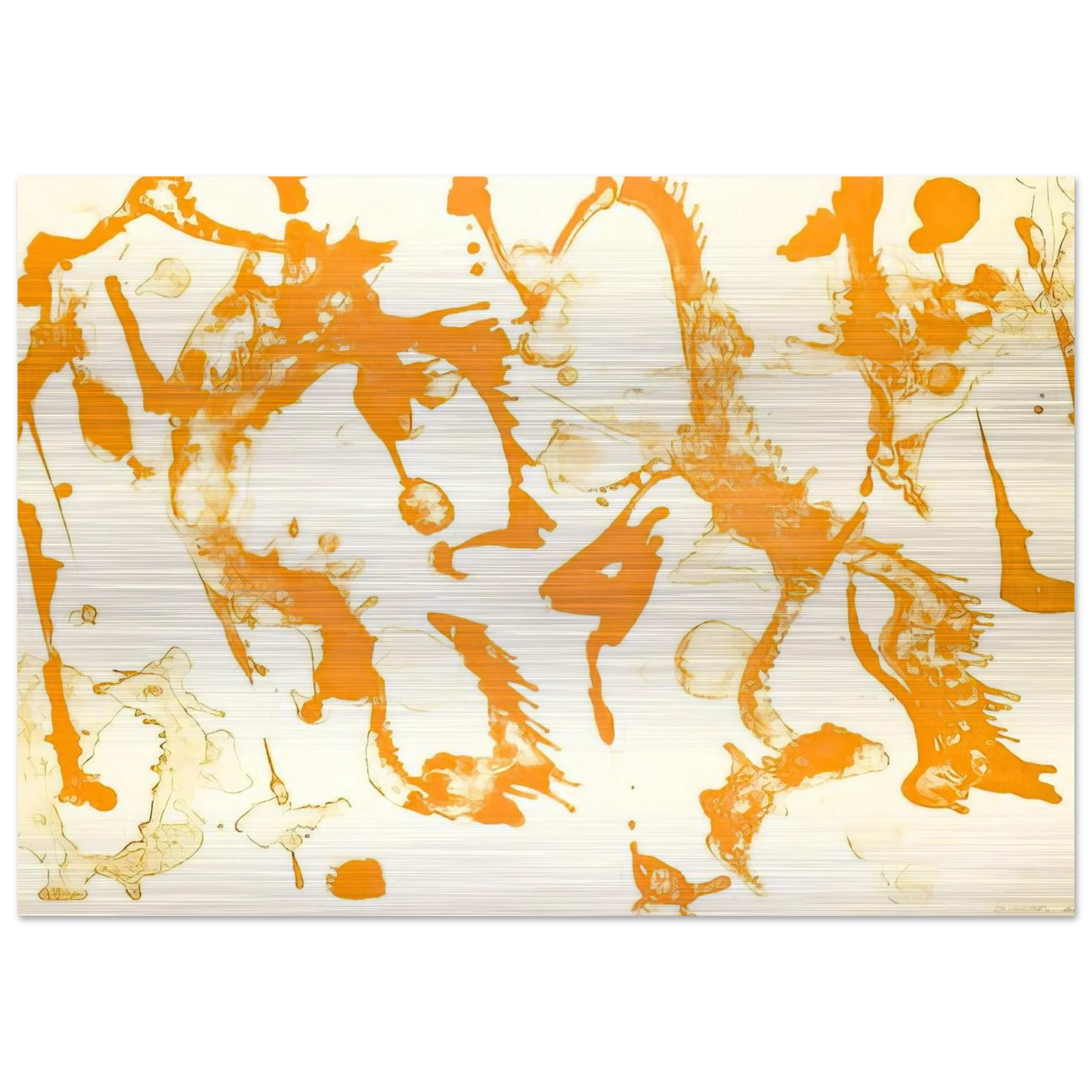 Gold Stone - Lee Krasner Brushed Aluminum Print - 70x100 cm / 28x40 inches | Lee Krasner Aluminum Print | Lee Krasner Prints