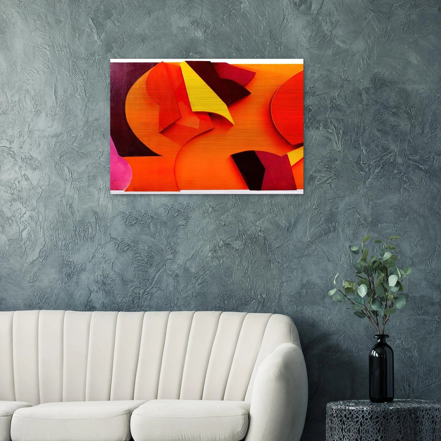 Abstract Composition - Jean Arp Brushed Aluminum Print - 70x100 cm / 28x40 inches | Jean Arp Aluminum Print | Jean Arp Prints