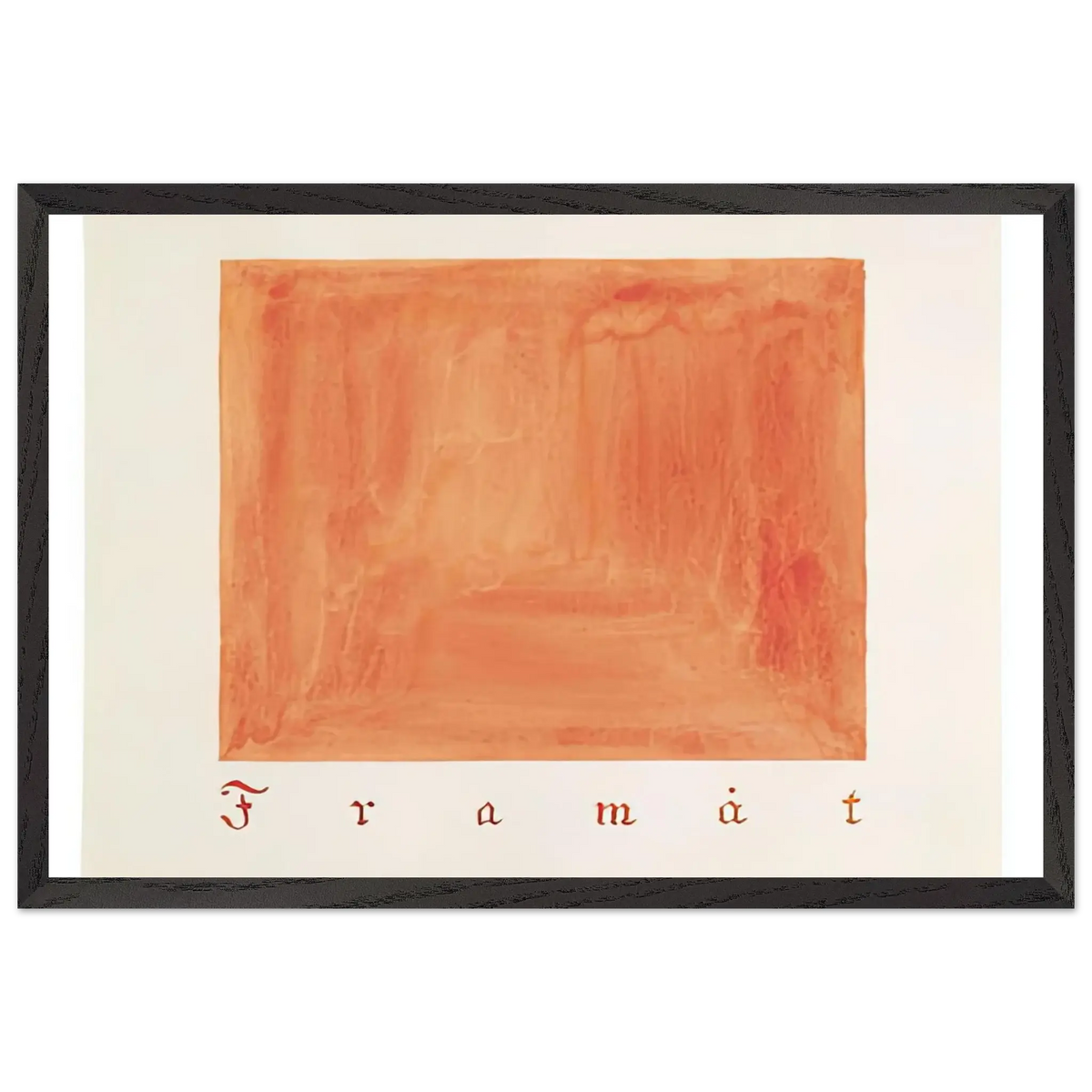 Hilma af Klint - FORWARDS PARCIFAL SERIES GROUP 2 SECTION 4 THE CONVOLUTE OF THE PHYSICAL PLANE 1916 Wall art - 28x43  cm / XL (11x17 Inches) - Premium Wooden Framed Poster With Fine Art Paper - Wood frame