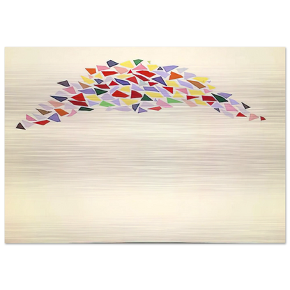 Texas Arch I - Post-Painterly Abstraction - Robert Goodnough Brushed Aluminum Print - 70x100 cm / 28x40 inches | Robert Goodnough Aluminum Print | Robert Goodnough Prints