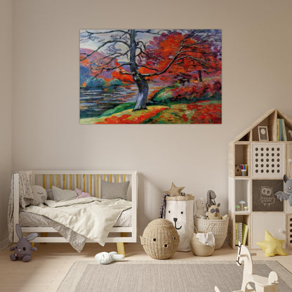 Echo Rock - 1905 - Armand Guillaumin Art Prints - 100x150 cm / 40x60″ inches | Armand Guillaumin Poster | Armand Guillaumin Prints