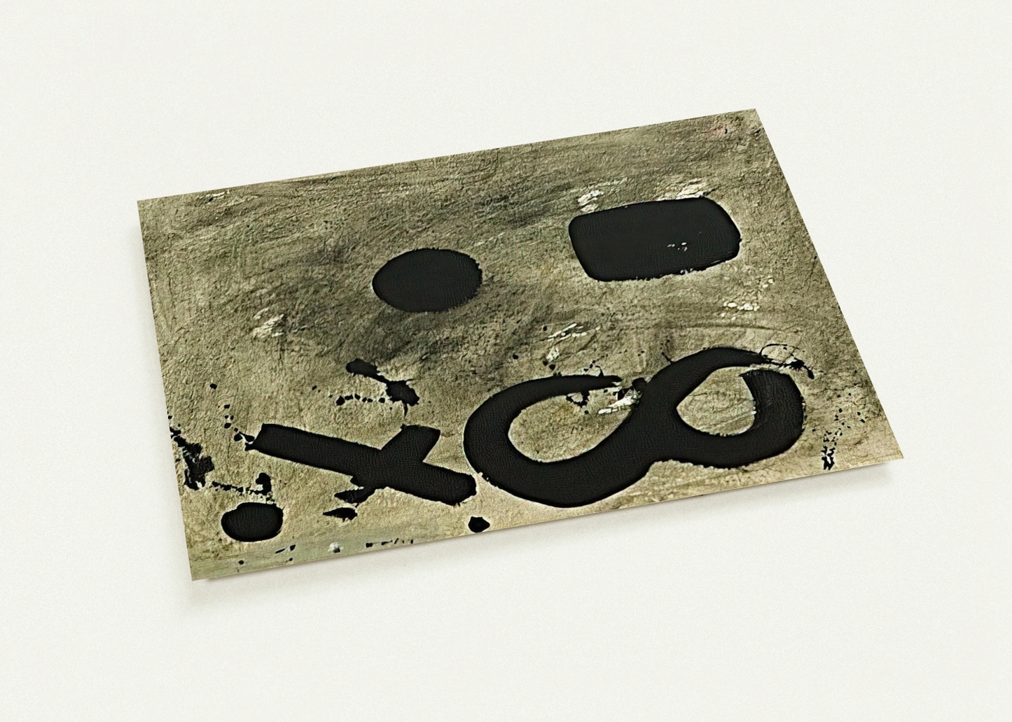 Figure Eight - 1967 By Adolph Gottlieb Pack of 10 Post Cards | Adolph Gottlieb Post Cards | A6 (10.5 x 14.8 cm) - 4.1 x 5.8 inches