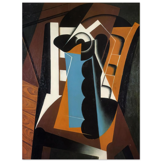 Juan Gris - STILL LIFE ON A CHAIR 1917  75x100 cm / 30x40inches Fine Art Poster