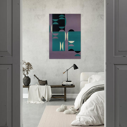 4 temas circulares - 1953 - Tomas Maldonado Brushed Aluminum Print - 70x100 cm / 28x40 inches | Tomas Maldonado Aluminum Print | Tomas Maldonado Prints