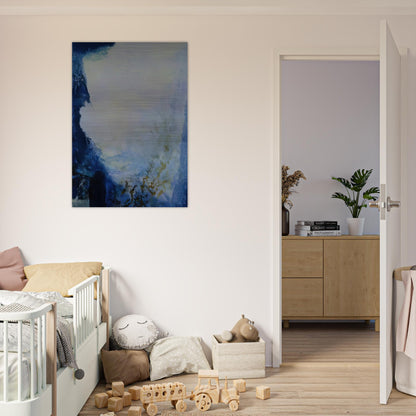 04 08 1993 1993 - Zao Wou-Ki Brushed Aluminum Print - 70x100 cm / 28x40 inches | Zao Wou-Ki Aluminum Print | Zao Wou-Ki Prints