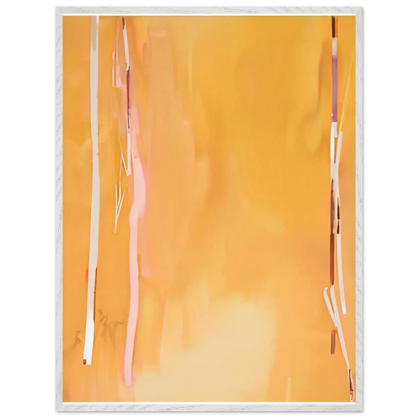 Helen Frankenthaler - Harvest II, 1975- Wall Art - 30x40 cm / 12x16 inches - Premium Wooden Framed Poster With Fine Art Paper-canvas - Black frame