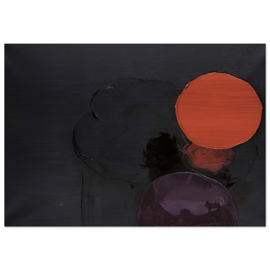 PAINTING 847 - Luis Feito Brushed Aluminum Print - 70x100 cm / 28x40 inches | Luis Feito Aluminum Print | Luis Feito Prints