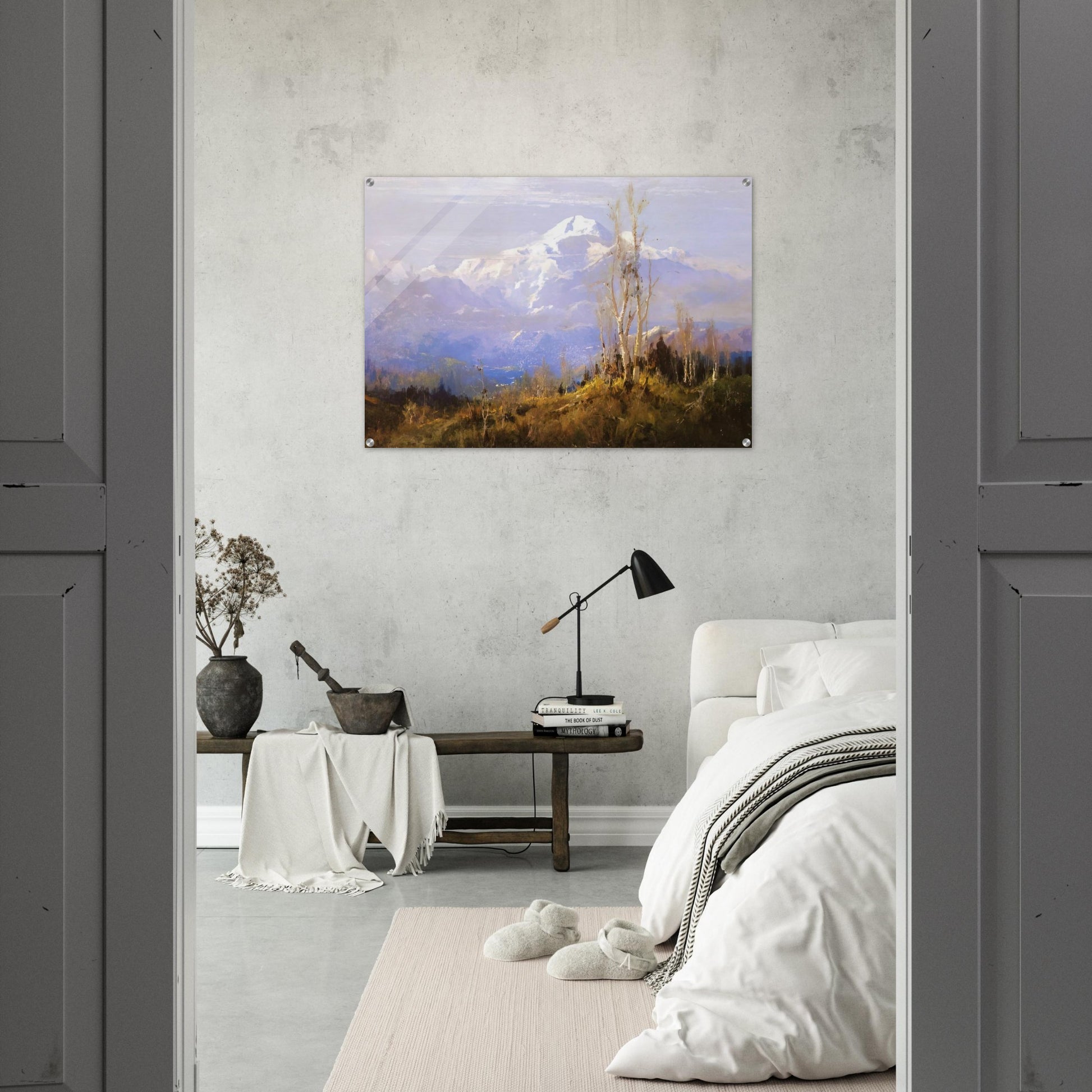 Mount McKinley - Romanticism - Sydney Laurence Acrylic Print - 70x100 cm / 28x40″ inches