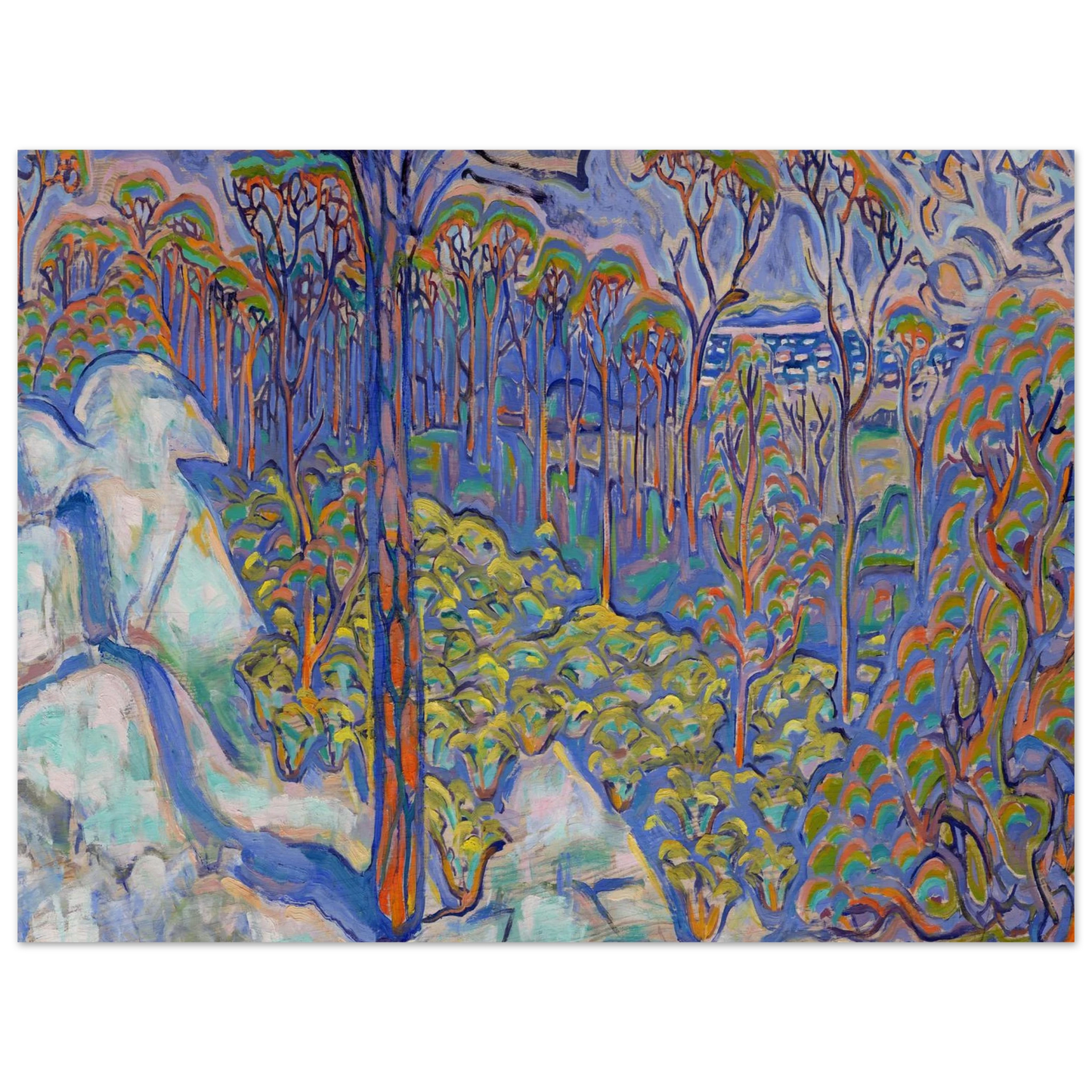 Walter Inglis Anderson - Walter Anderson Wall art - 60x80 cm / 24x32 inches - Fine Art Poster-canvas - -