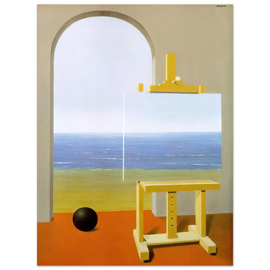 Rene Magritte - THE HUMAN CONDITION 1935  75x100 cm / 30x40inches Fine Art Poster