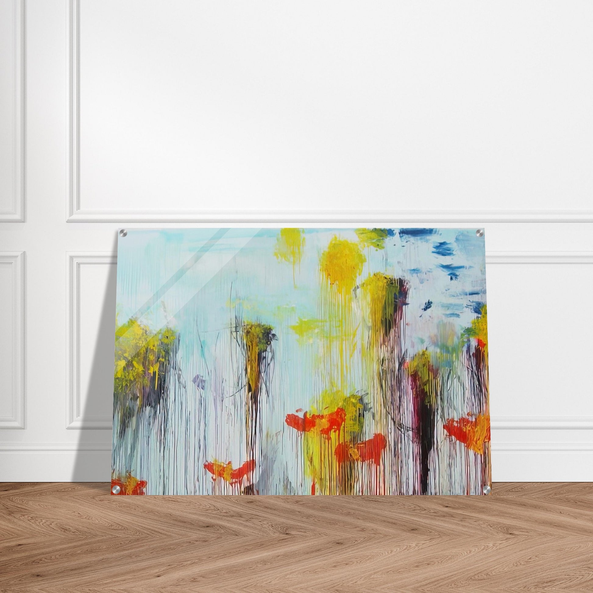 Lepanto, Part VII - Cy Twombly Acrylic Print - 70x100 cm / 28x40″ inches