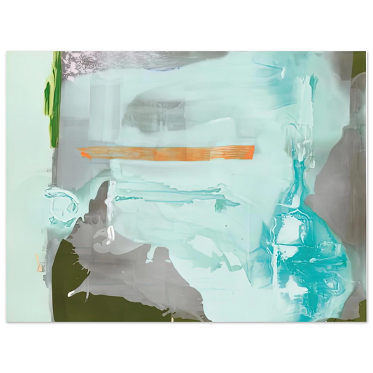 Helen Frankenthaler - Poseidon, 1990- Wall Art - 21x29.7 cm / 8x12" - Fine Art Poster-canvas - -