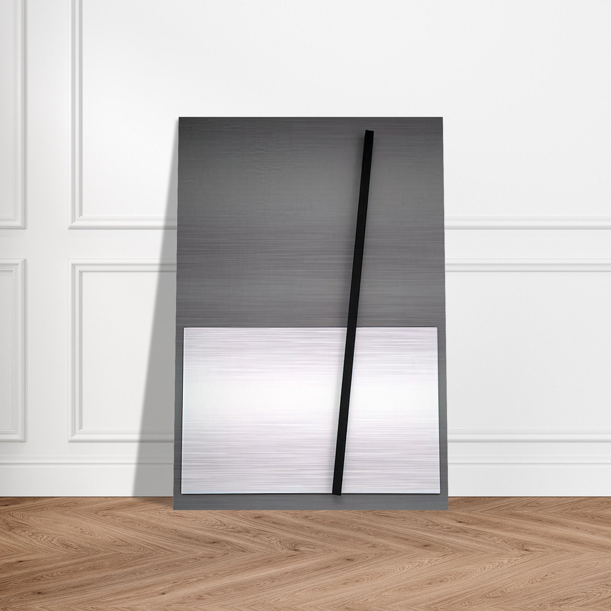 Untitled from Splints - Mira Schendel Brushed Aluminum Print - 70x100 cm / 28x40 inches | Mira Schendel Aluminum Print | Mira Schendel Prints