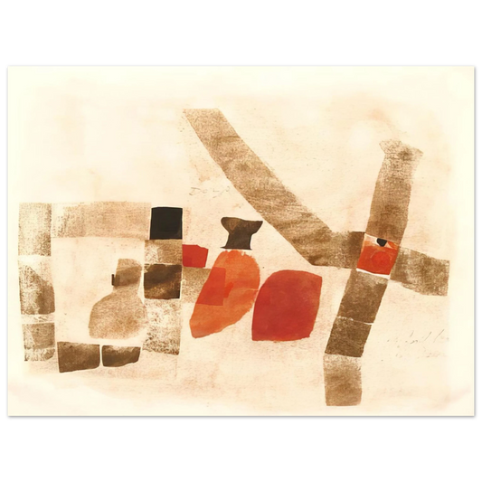 Julius Bissier - Dongo - 1964  75x100 cm / 30x40inches Fine Art Poster